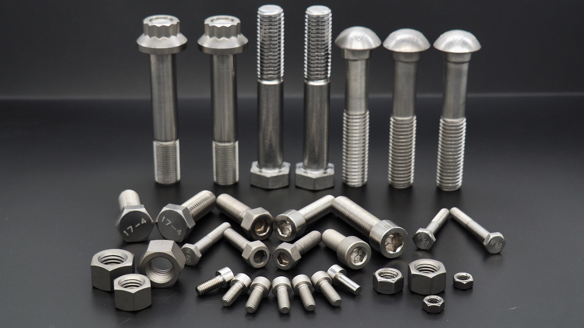 Industrial fasteners and specialty materials - stainless steel bolts, nuts, and washers for critical applications