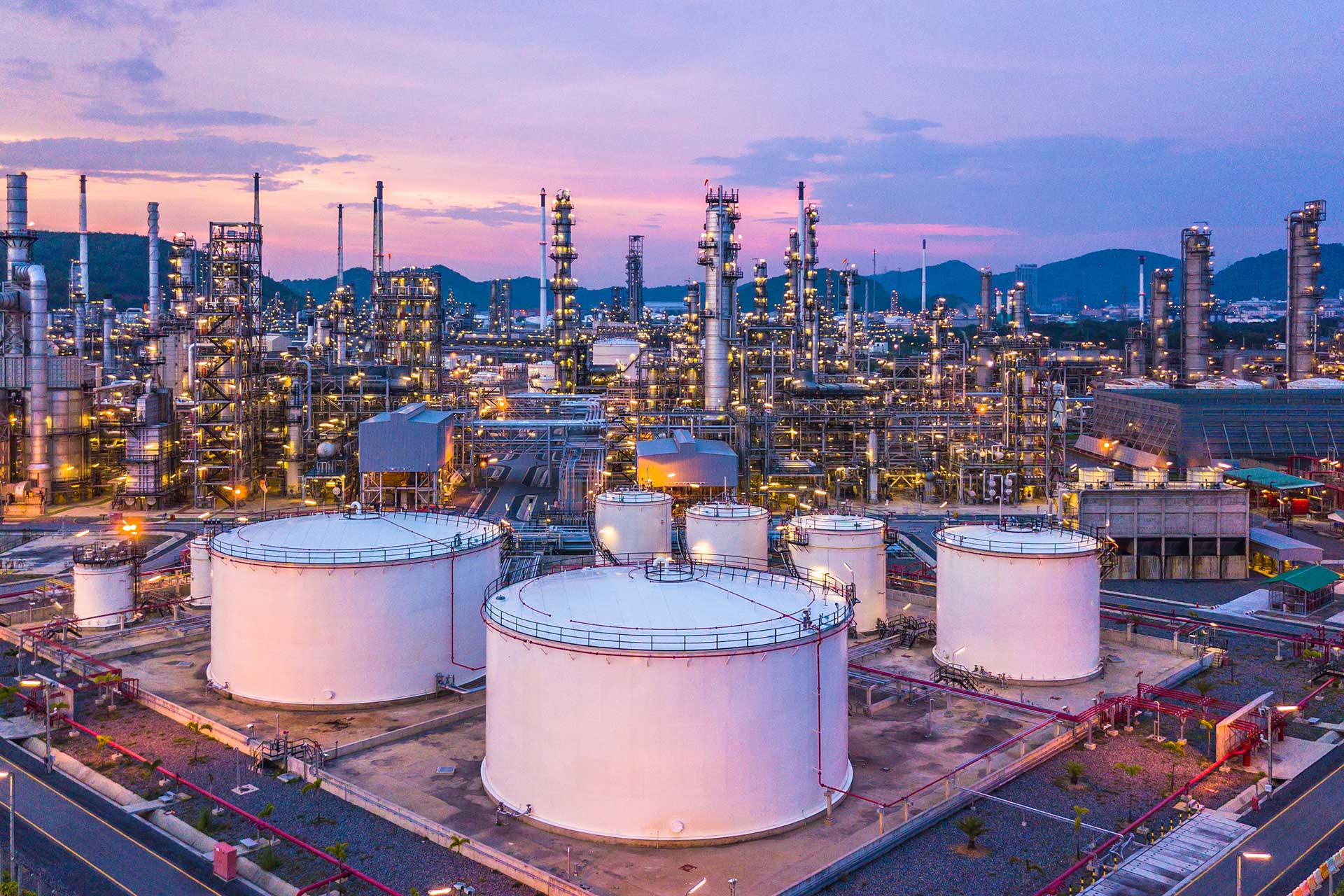 LNG processing facility