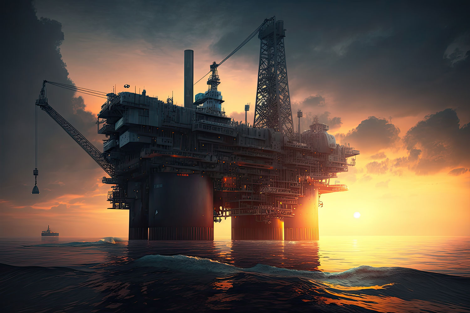 Offshore and process energy facility supplied with certified bolting