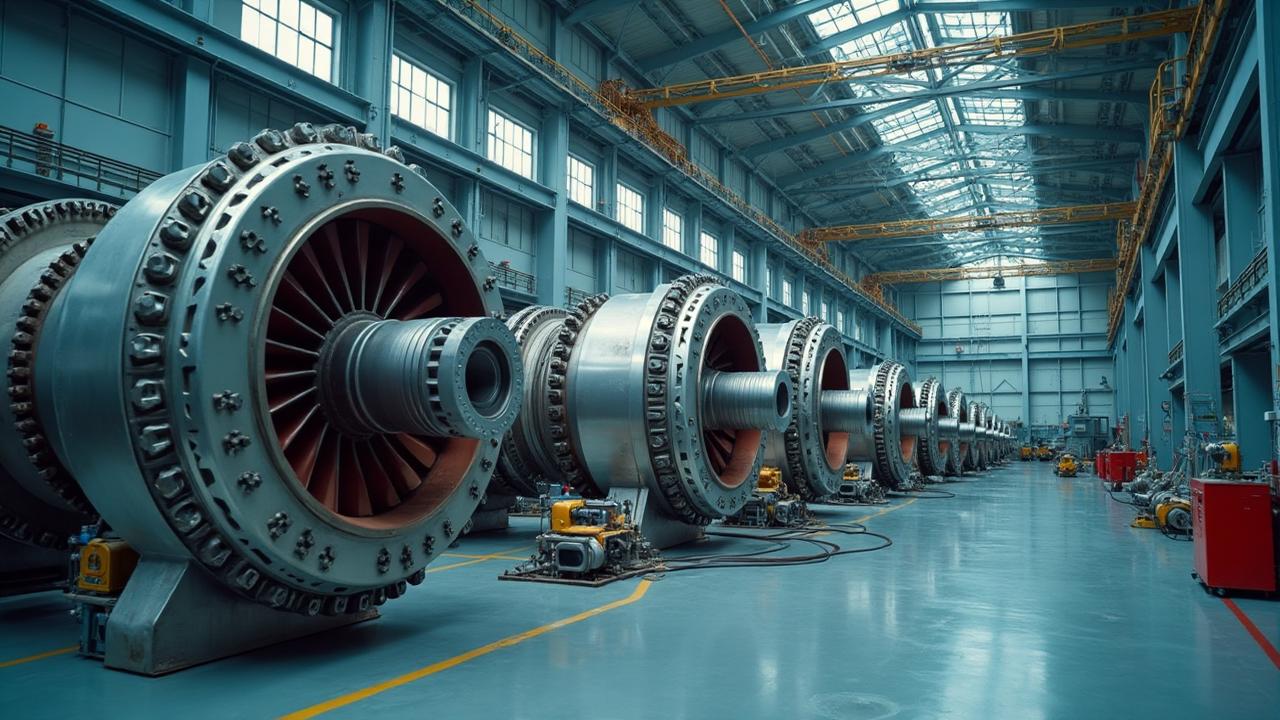 Power generation turbine hall