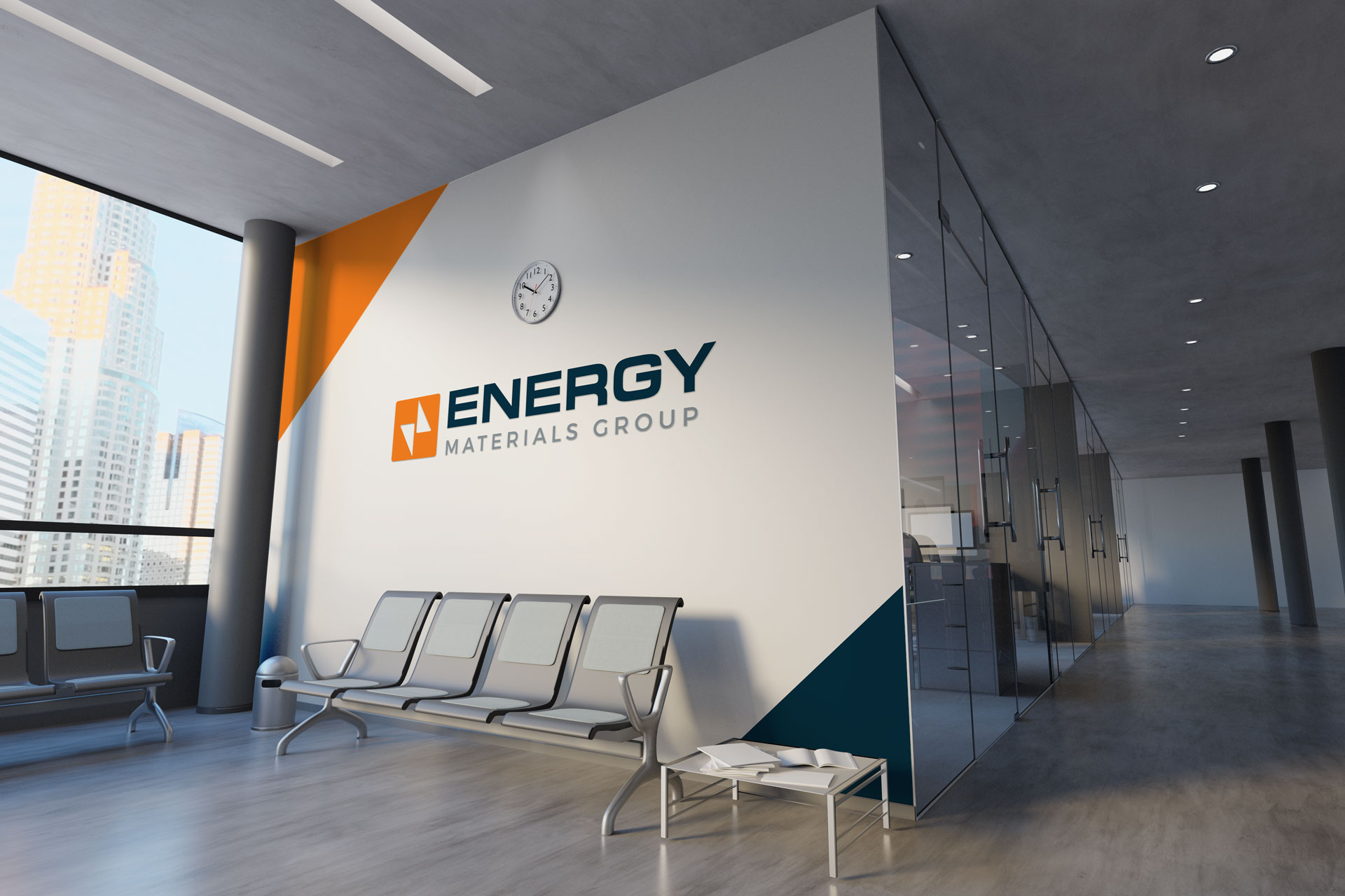 Energy Materials Group reception and lobby