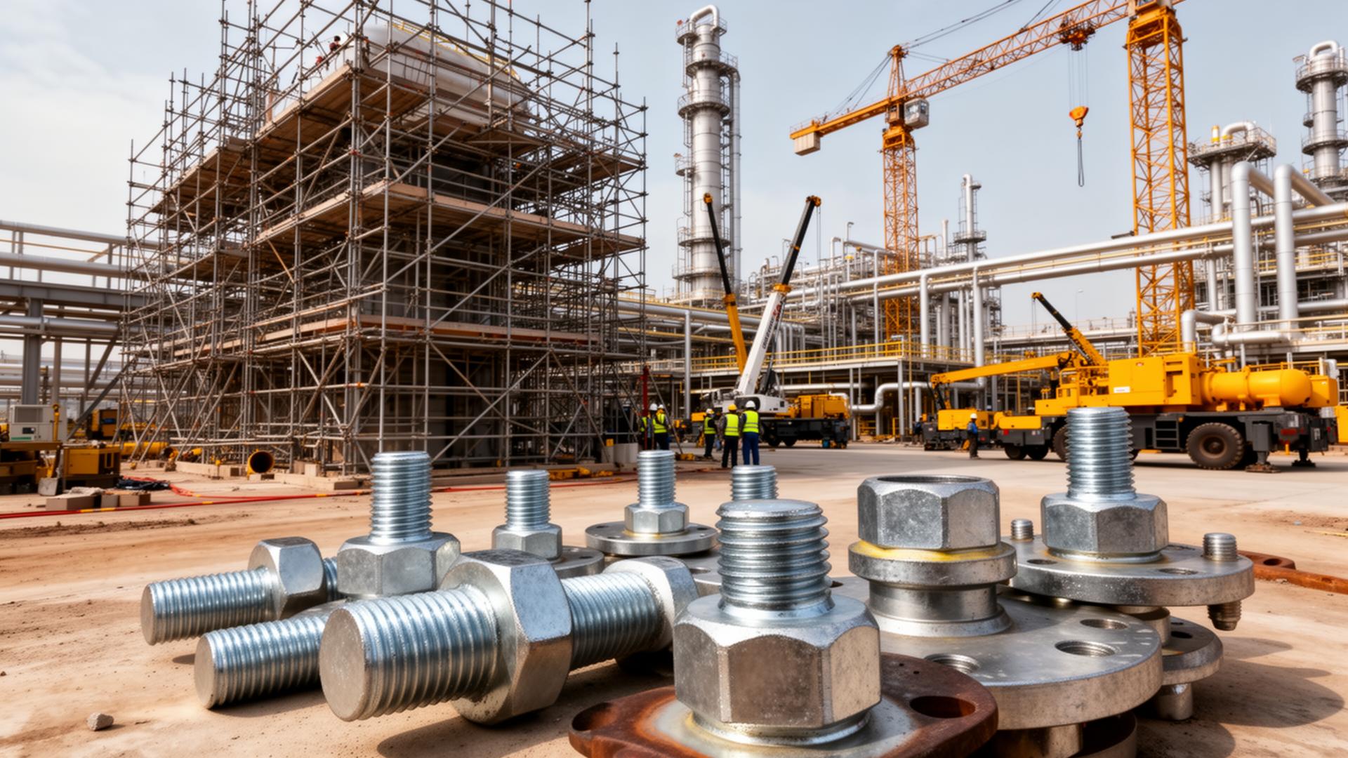 Shutdown & Turnaround - Energy Materials Group industrial fastener services
