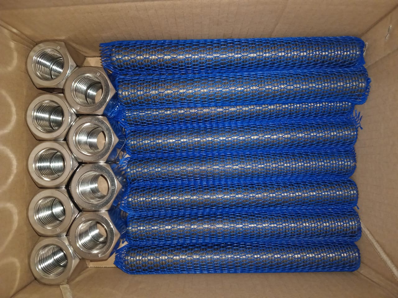 Certified stud bolts prepared for Canadian energy projects